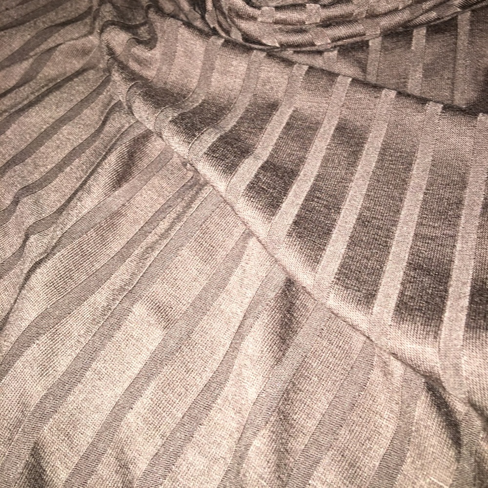 Cowl Neck Rib Sweater Dress - Picture 4 of 7
